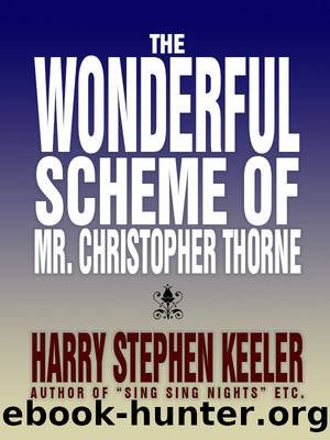 The Wonderful Scheme of Mr. Christopher Thorne by Harry Stephen Keeler