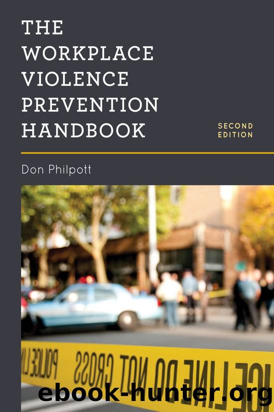 The Workplace Violence Prevention Handbook by Don Philpott