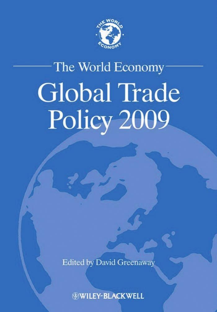 The World Economy: Global Trade Policy 2009 (World Economy Special Issues) by David Greenaway