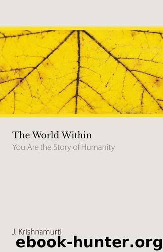 The World Within by J. Krishnamurti