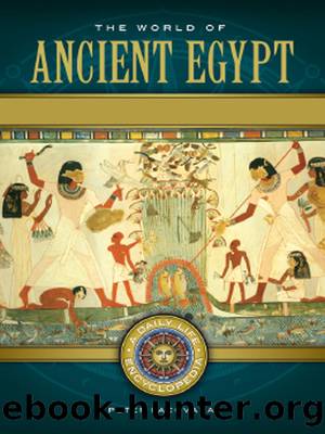 The World of Ancient Egypt: A Daily Life Encyclopedia [2 Volumes] by Peter Lacovara;