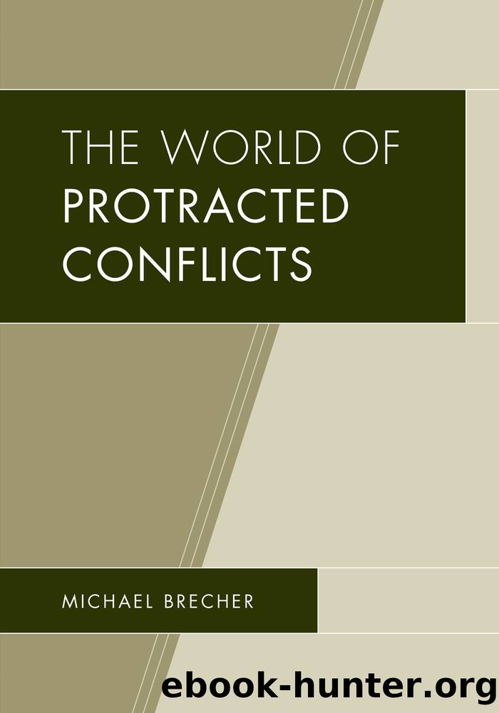 The World of Protracted Conflicts by Brecher Michael;