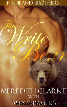 The Write Bear (Highland Brothers 1) by Meredith Clarke & Ally Summers