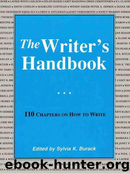 The Writer's Handbook by Sylvia K. Burack