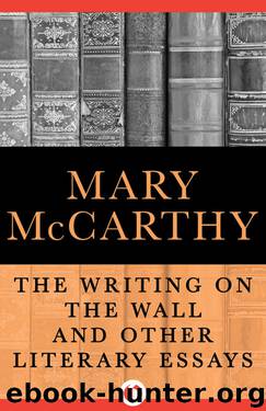 The Writing on the Wall by Mary McCarthy