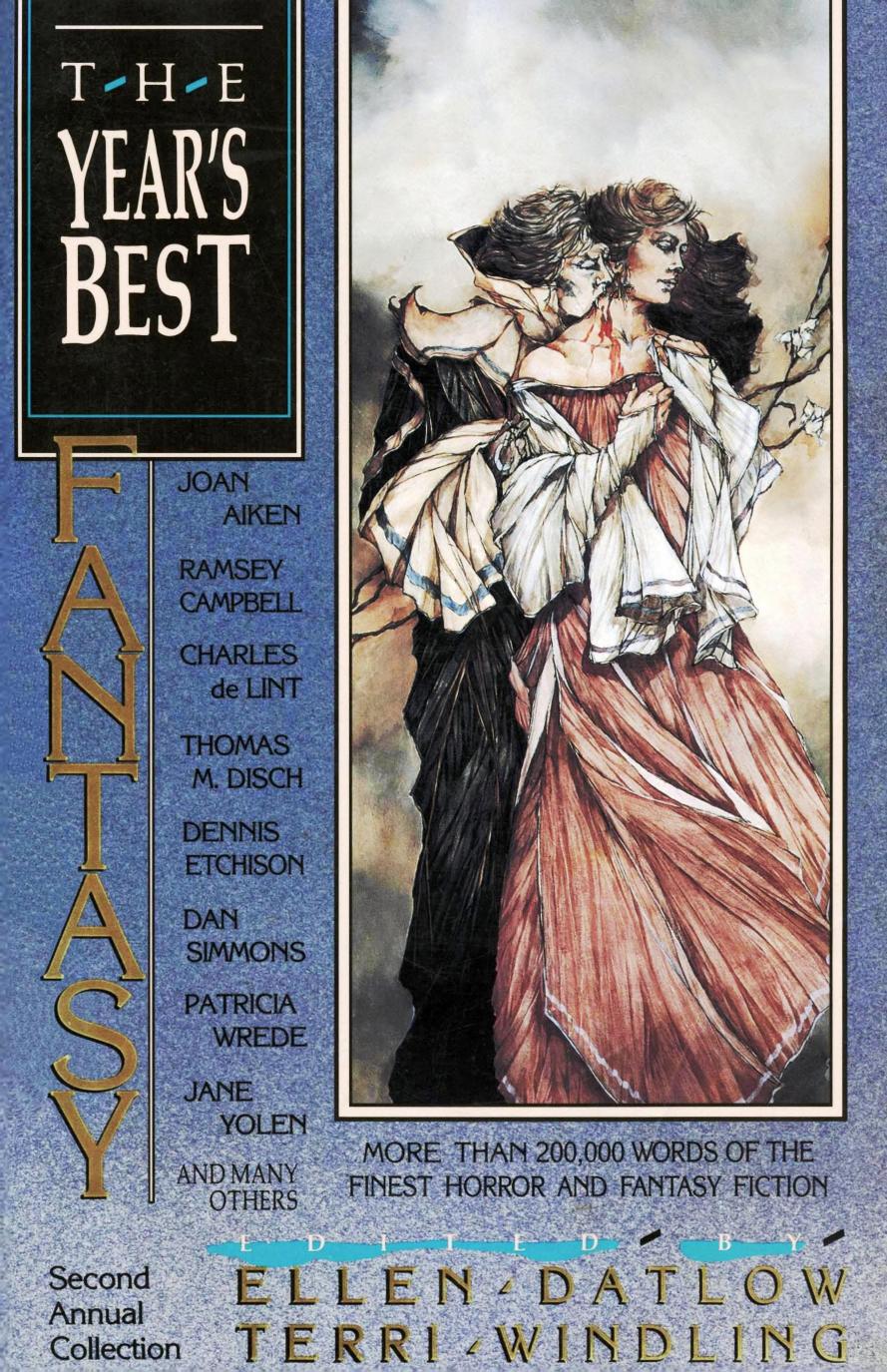 The Year's Best Fantasy - 2nd Annual Collection by Ellen Datlow and Terri Windling (Eds.)