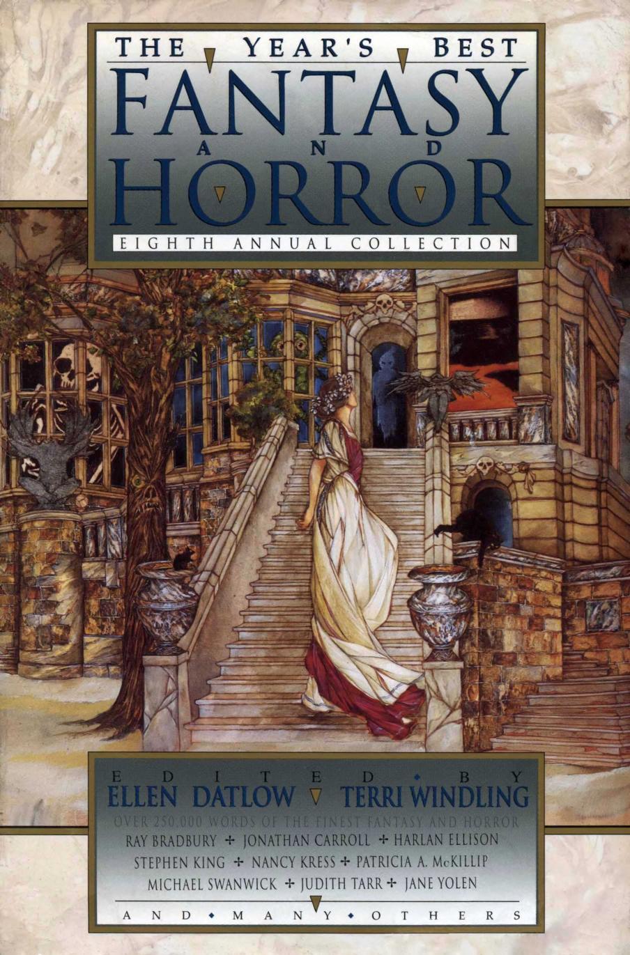 The Year's Best Fantasy and Horror - 8th Annual Collection by Ellen Datlow and Terri Windling (Eds.)