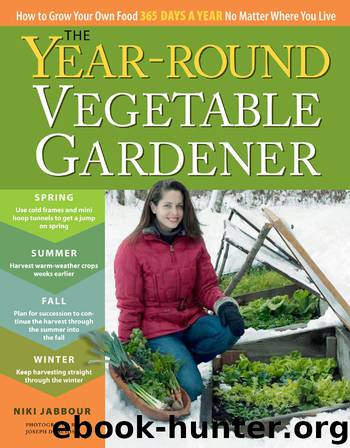 The Year-Round Vegetable Gardener by Joseph De Sciose