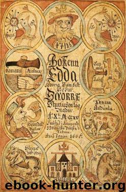 The Younger Edda by Snorri Sturluson