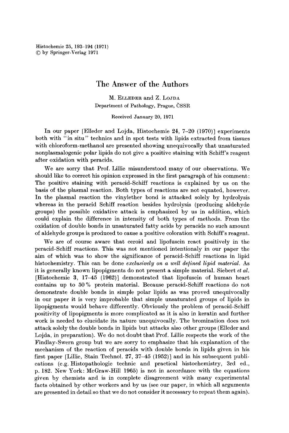 The answer of the authors by Unknown