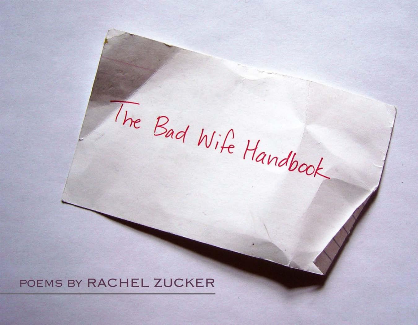 The bad wife handbook by Zucker Rachel