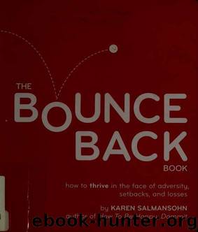 The bounce back book by Karen Salmansohn