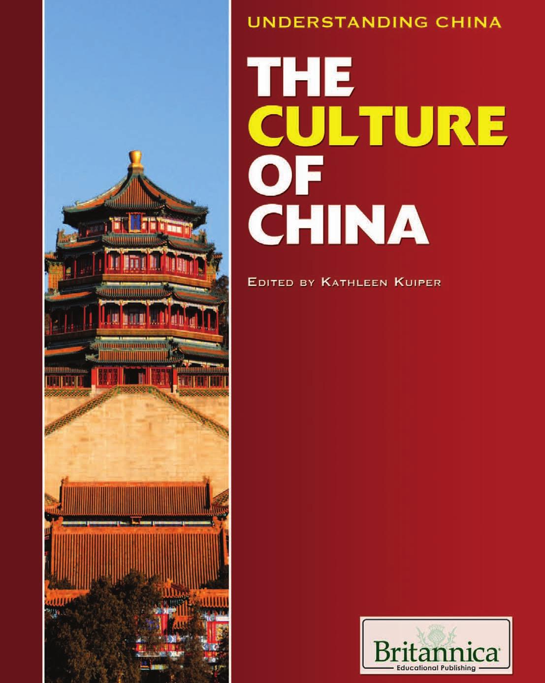 The culture of China by Kuiper Kathleen