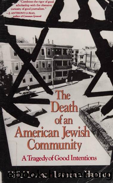 The death of an American Jewish community : a tragedy of good intentions by Levine Hillel