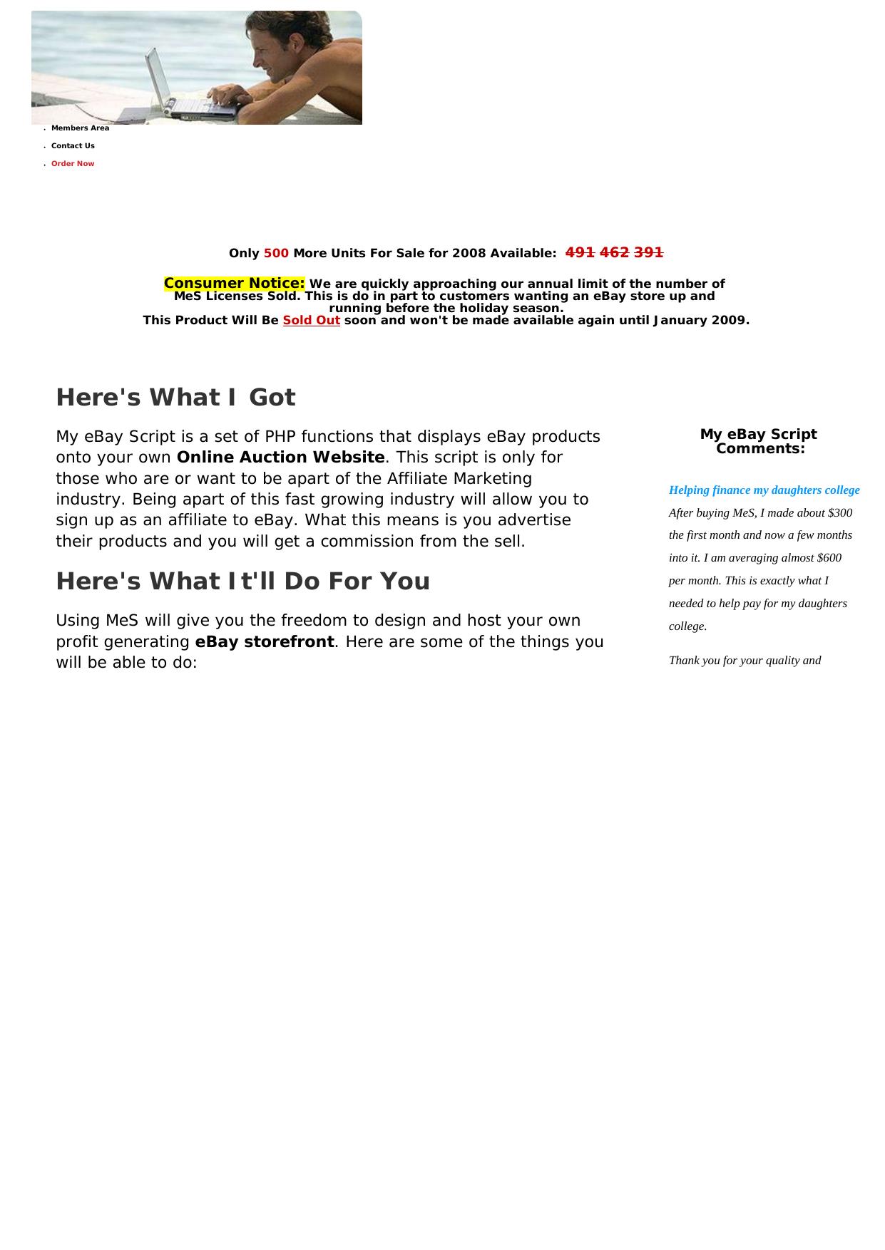 The eBay(R) Store Front Cash Machine. by Best of Kuszter's Collection