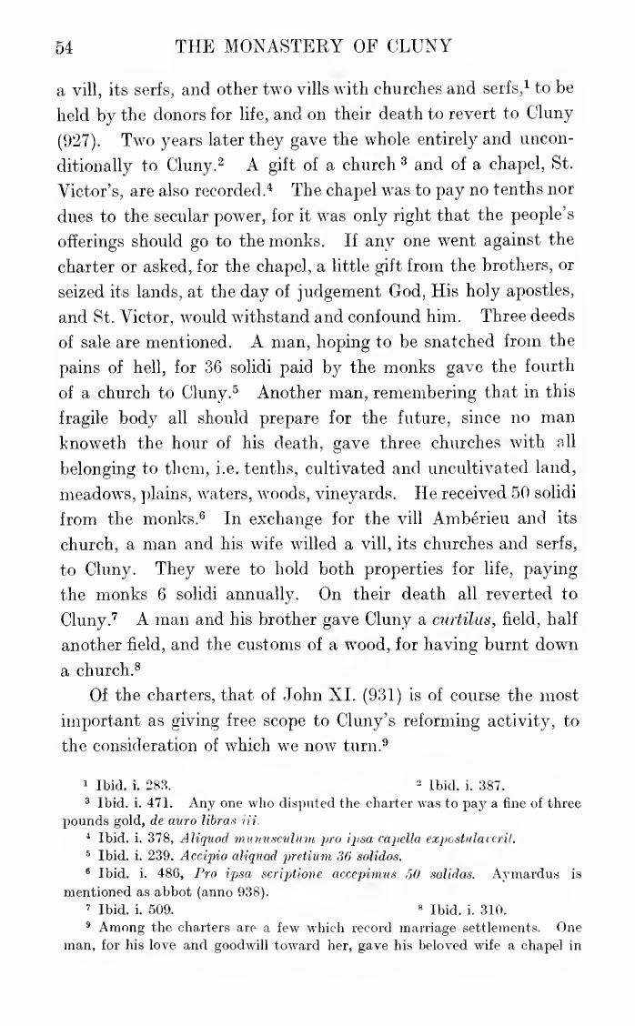 The early history of the monastery of Cluny by Smith Lucy Margaret