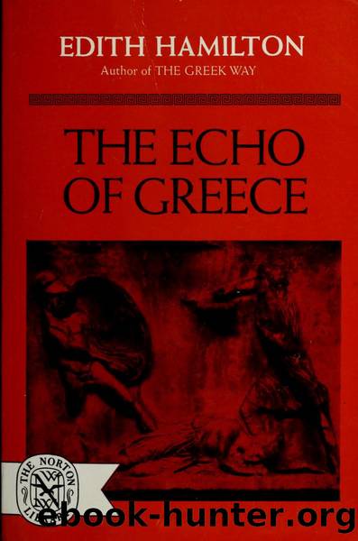 The echo of Greece by Hamilton Edith 1867-1963