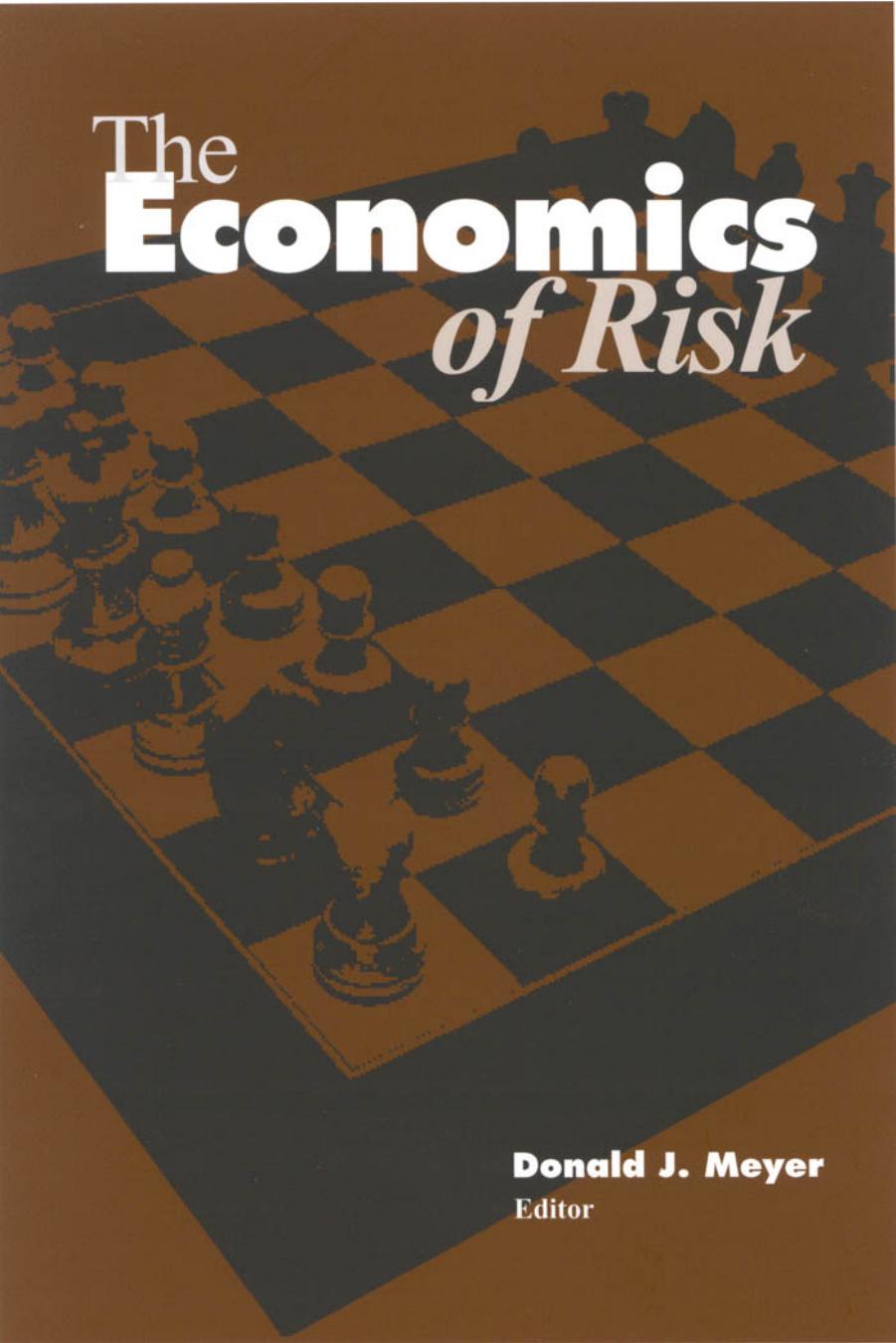 The economics of risk by Donald J. Meyer