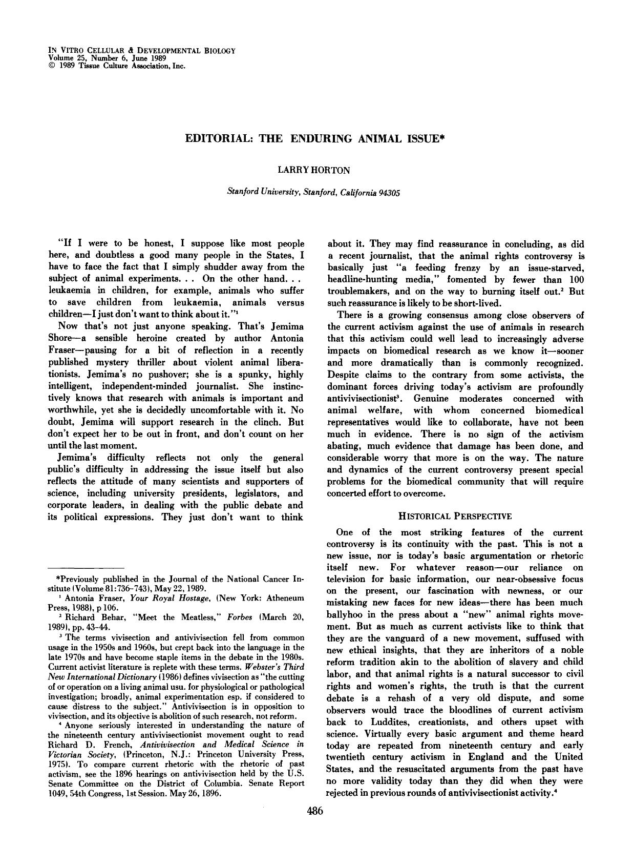 The enduring animal issue by Unknown