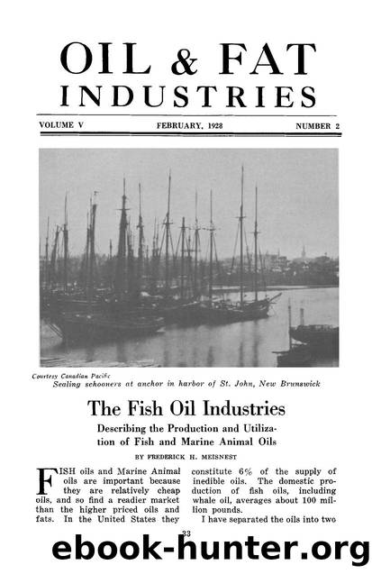 The fish oil industries by Unknown