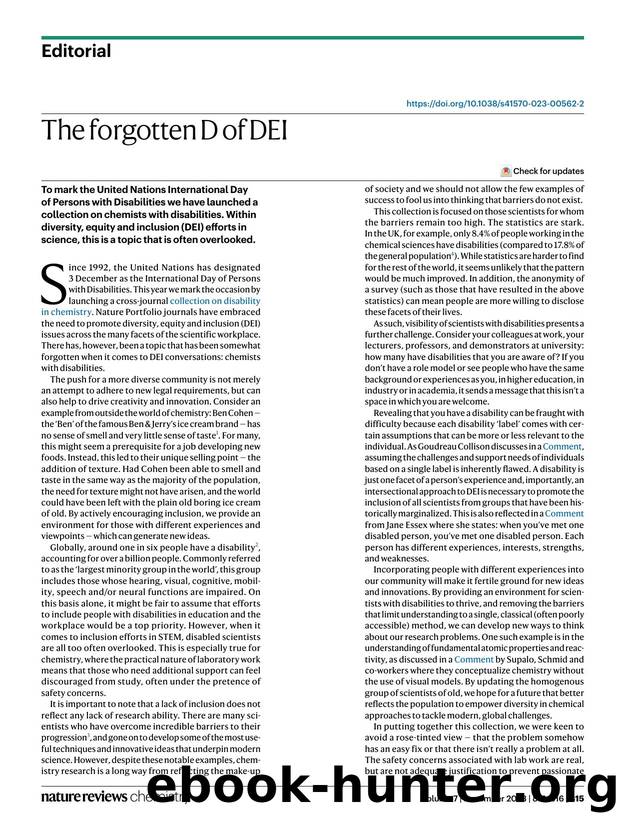 The forgotten D of DEI by Unknown