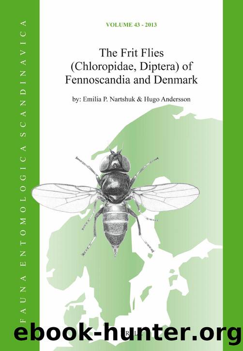 The frit flies (Chloropidae, Diptera) of Fennoscandia and Denmark by Emilia P. Nartshuk Hugo Andersson