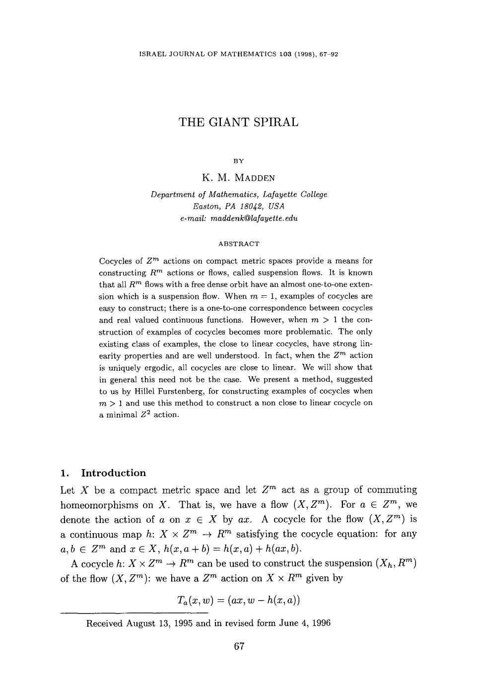 The giant spiral by Unknown
