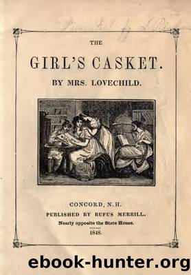 The girl's casket by Lovechild Mrs. 1743-1813