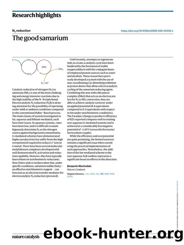 The good samarium by Benjamin Martindale