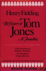 The history of Tom Jones, a foundling by Henry Fielding