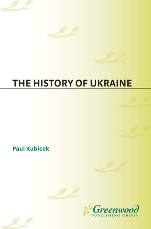 The history of Ukraine by Kubicek Paul