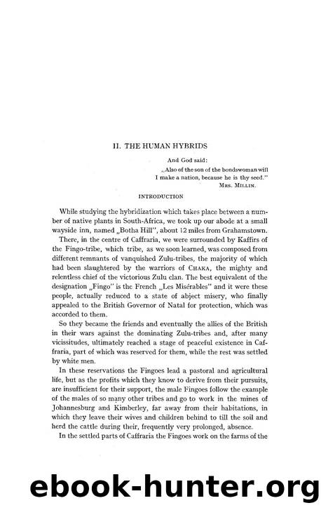 The human hybrids by Unknown