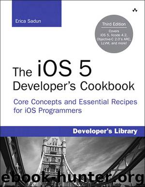 The iOS 5 Developer’s Cookbook: Core Concepts and Essential Recipes for iOS Programmers, Third Edition (Gal Zentner's Library) by Erica Sadun