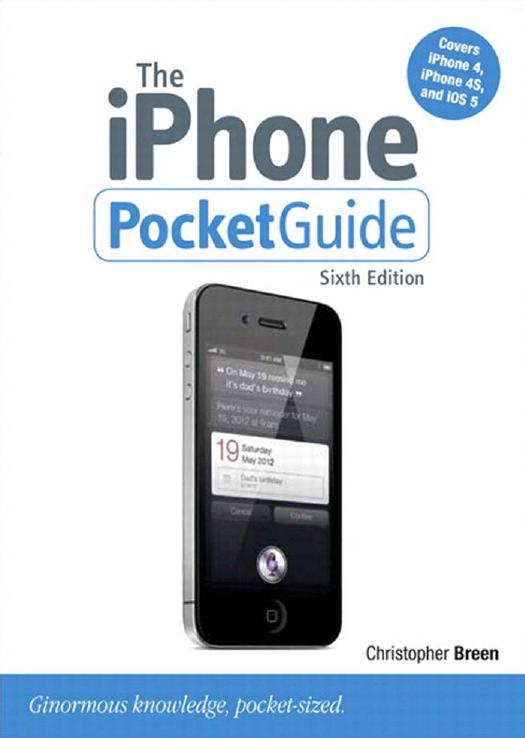 The iPhone pocket guide by Christopher Breen