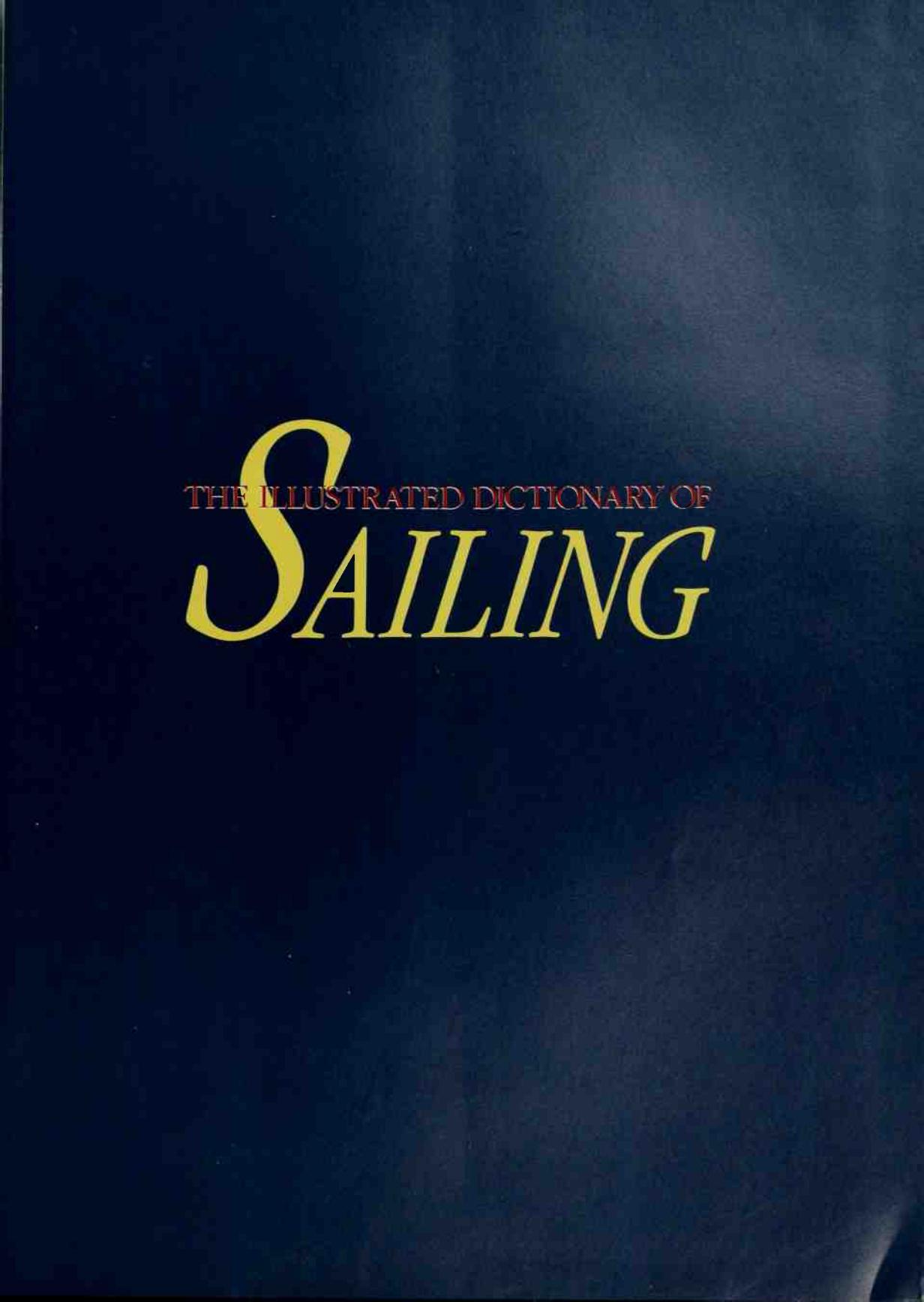 The illustrated dictionary of sailing by Daniels Jane