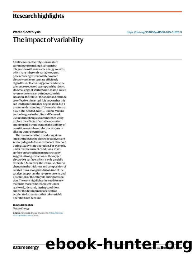 The impact of variability by James Gallagher
