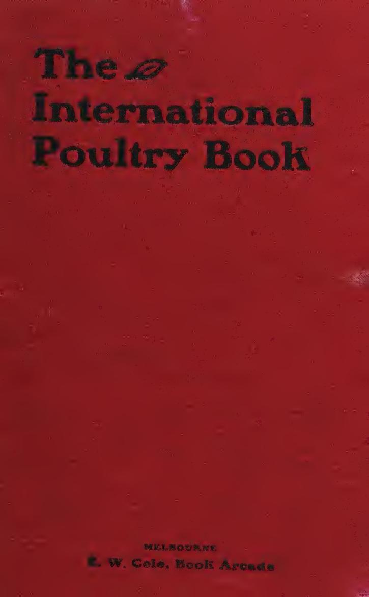 The international poultry book by Woodward George