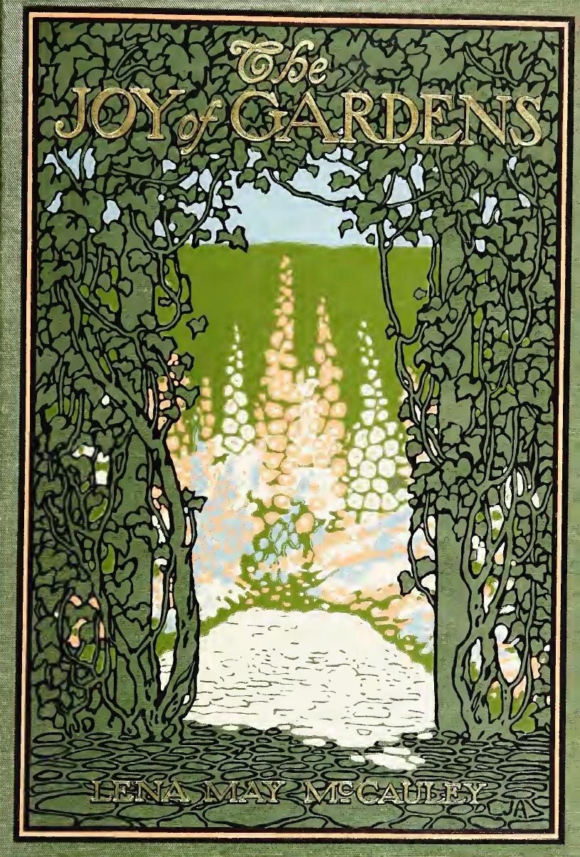 The joy of gardens by McCauley Lena May