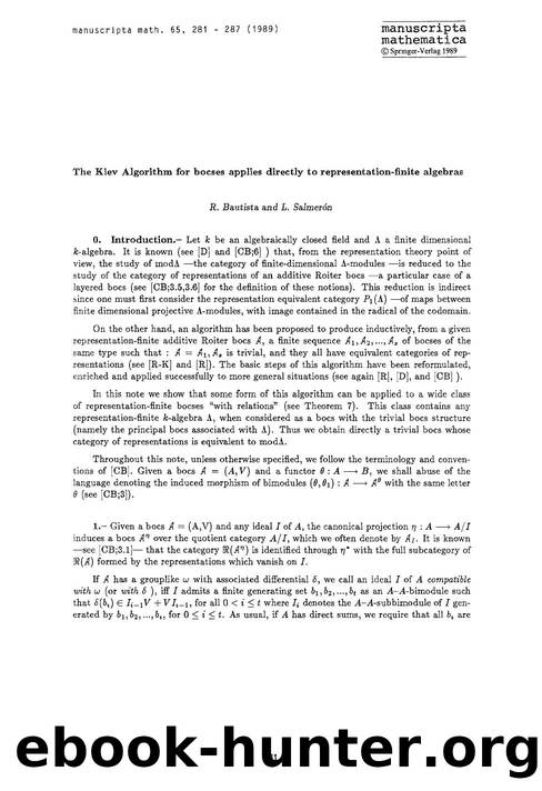 The kiev algorithm for bocses applies directly to representation-finite algebras by Unknown