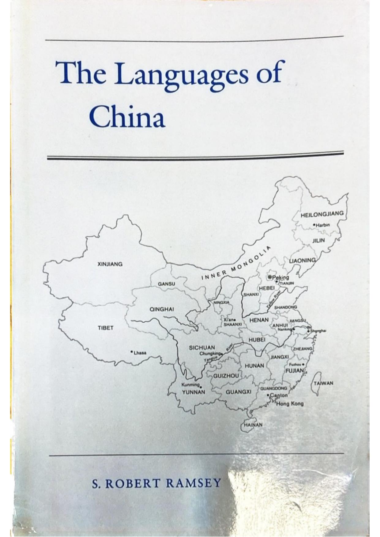 The languages of China. by S Robert Ramsey