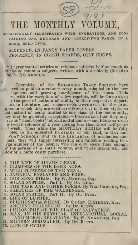The life of Alexander the Great by The Religious Tract Society London