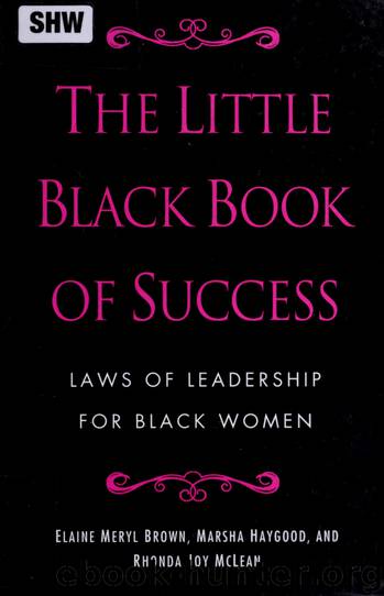 The little black book of success by Elaine Meryl Brown