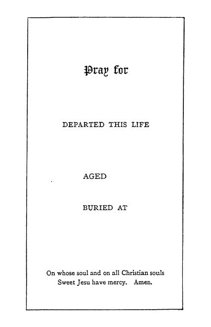 The little book of death and rest eternal by 1899