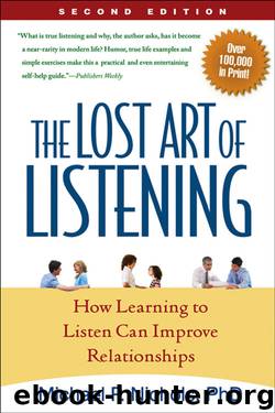 The lost art of listening by Michael P. Nichols