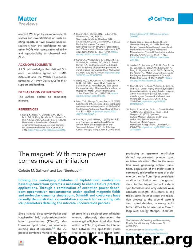The magnet: With more power comes more annihilation by Colette M. Sullivan & Lea Nienhaus
