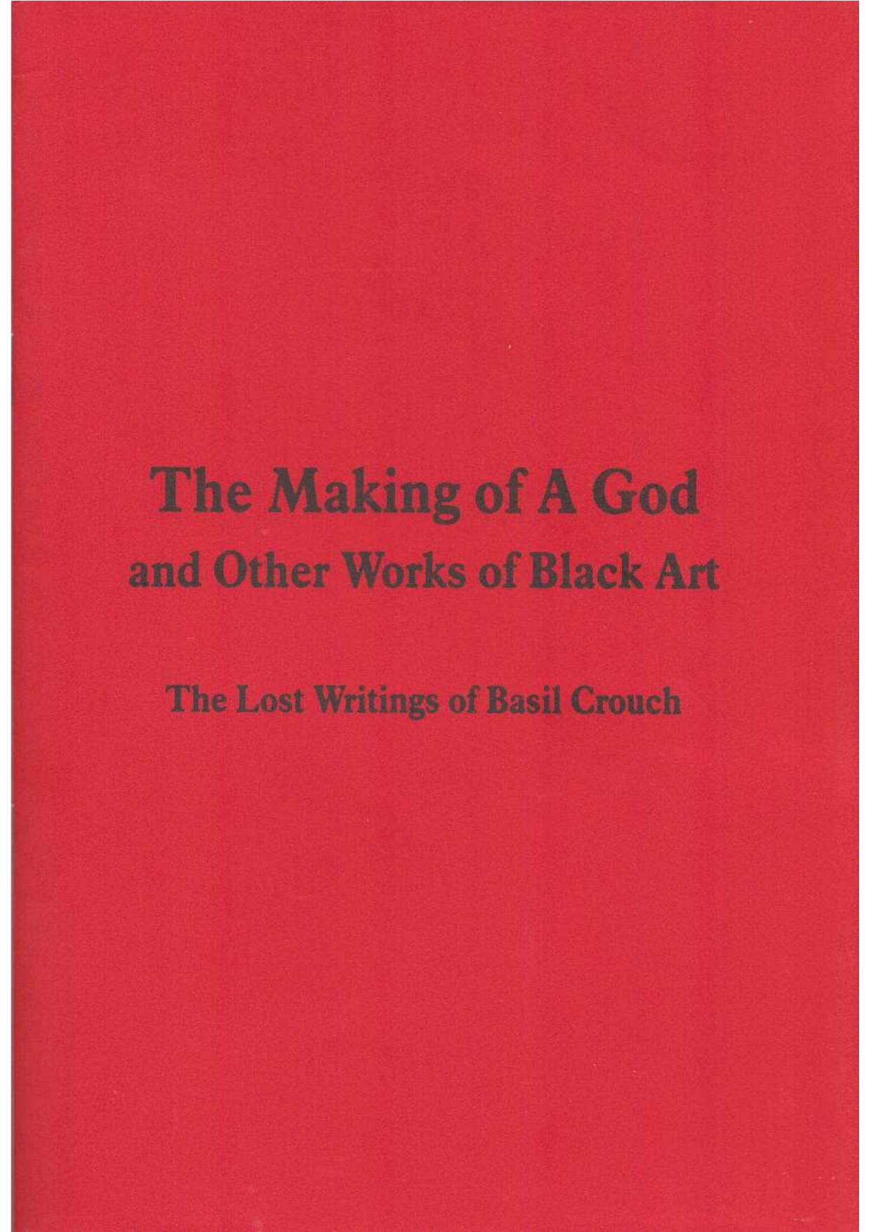 The making of a God and other works of Black Art - Basil Crouch.pdf by Ichigo