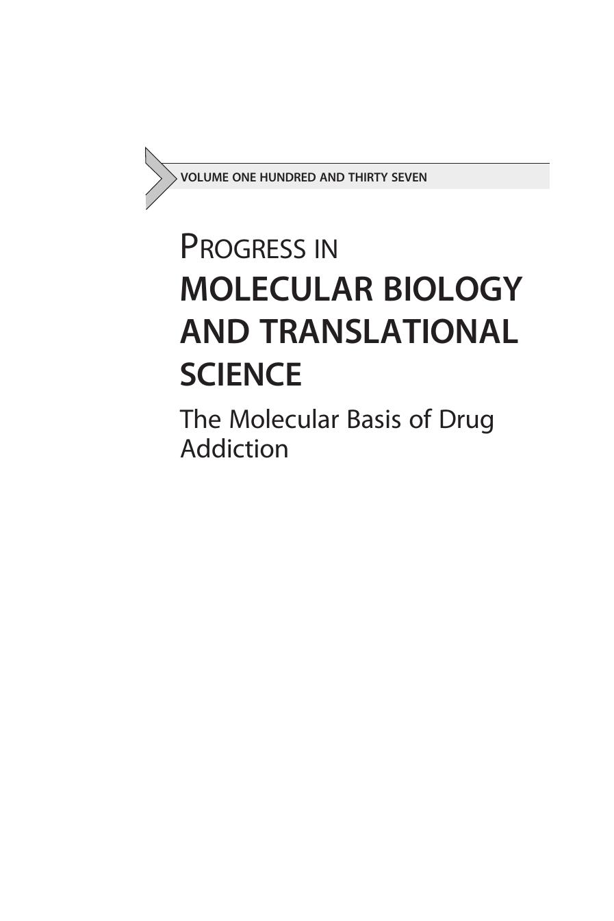 The molecular basis of drug addiction by Rahman Shafiqur