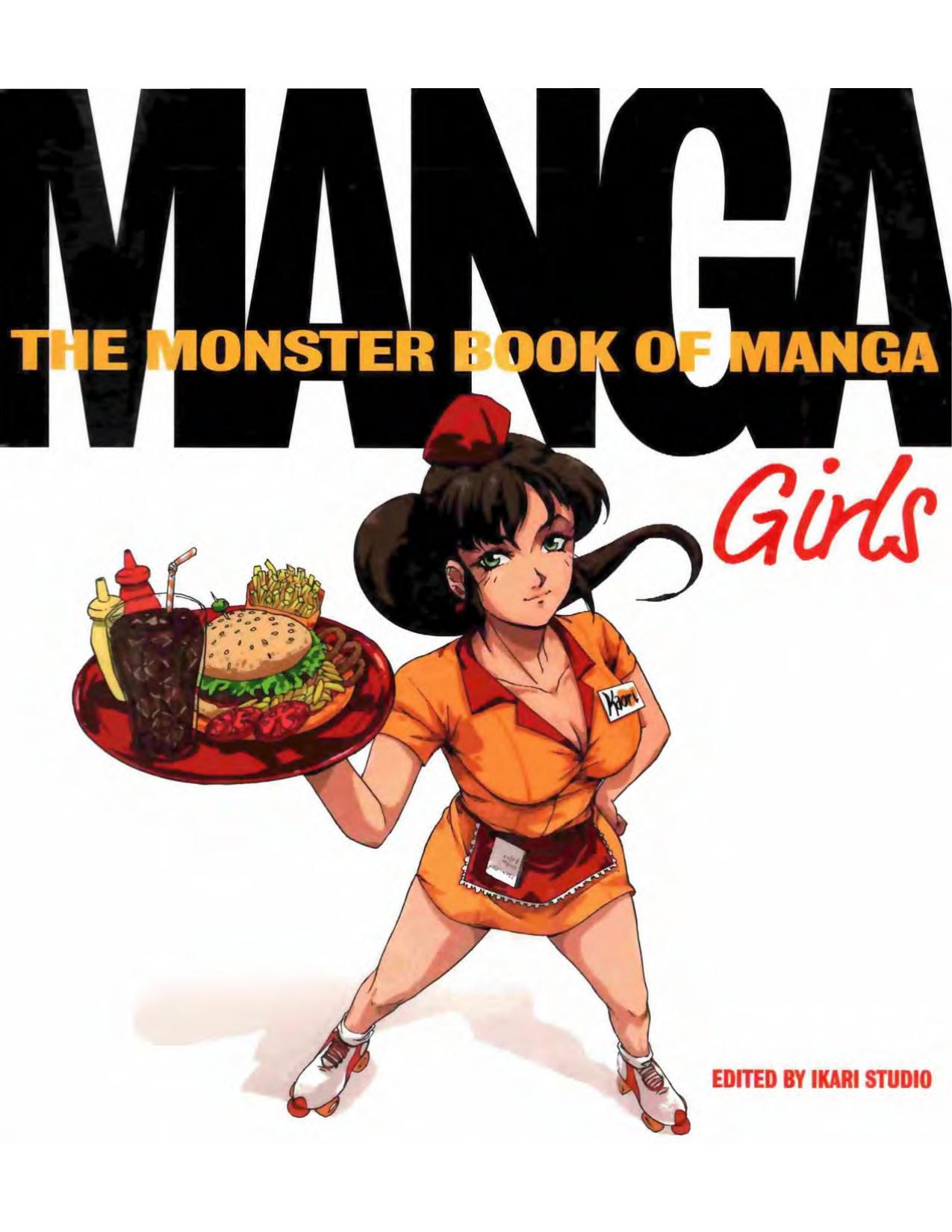 The monster book of manga girls by Unknown