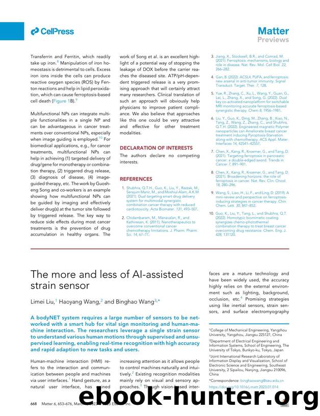 The more and less of AI-assisted strain sensor by Limei Liu & Haoyang Wang & Binghao Wang