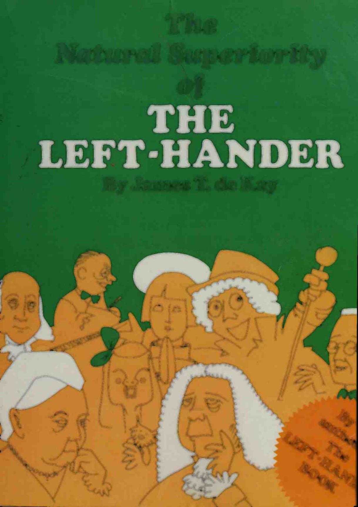 The natural superiority of the left-hander by De Kay James T